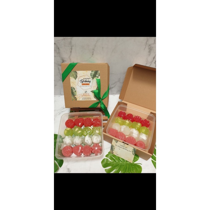 

Happy Birthday Box Fruits Juice Jelly