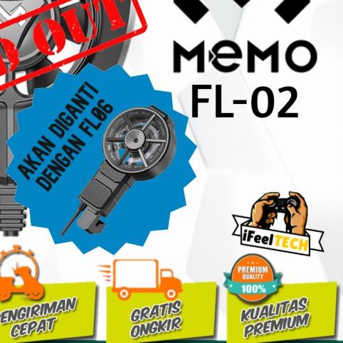 ➧ MEMO FL02 FANCOOLER COOLING PAD COOLING FAN PENDINGIN HP RADIATOR ★