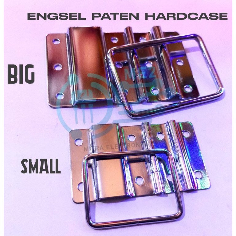 ENGSEL PATEN BESAR HARDCASE FLIGHTCASE CROME SILVER TEBAL