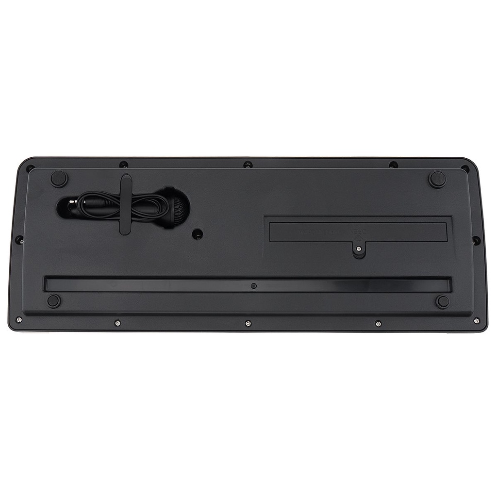 Keyboard Piano Elektronik Digital Warna Hitam Dengan Mikrofon 37 Kunci