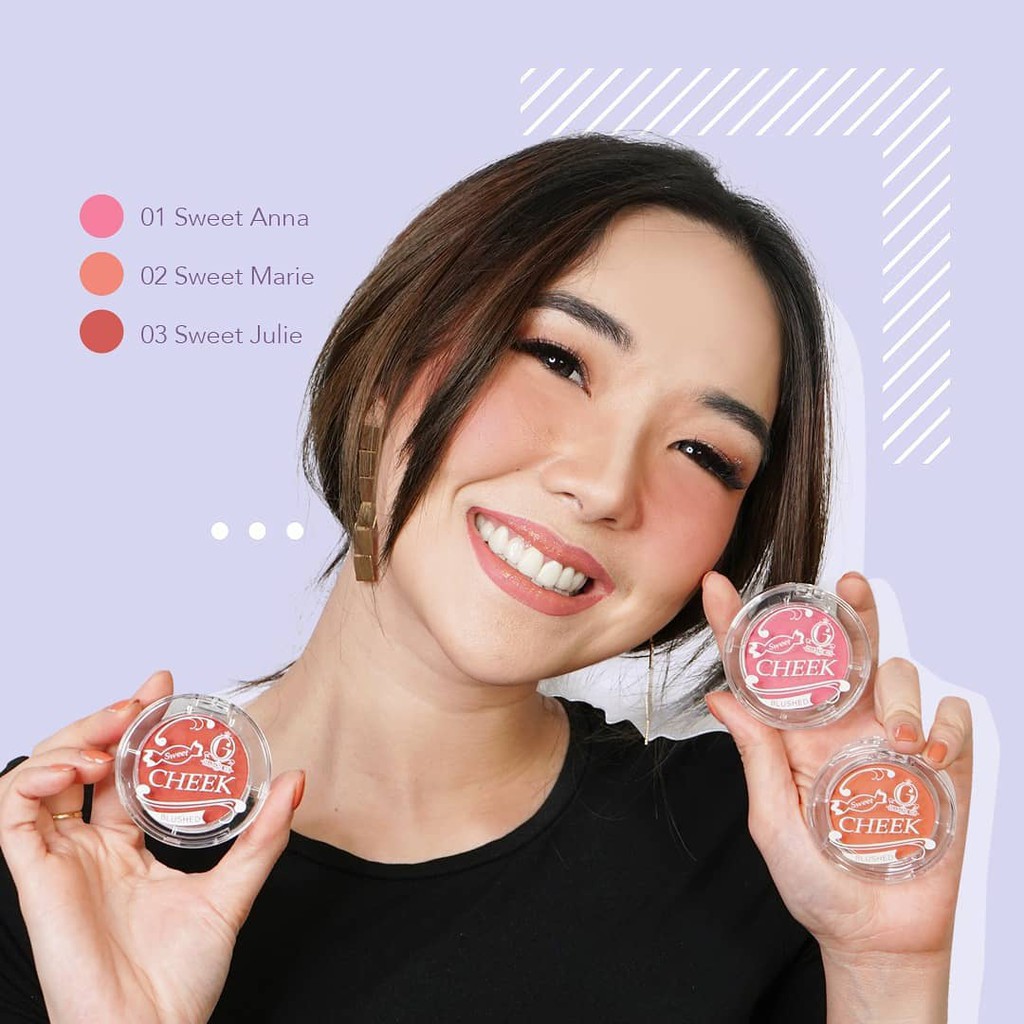 Madame Gie Blushed Sweet Cheek - Blush On