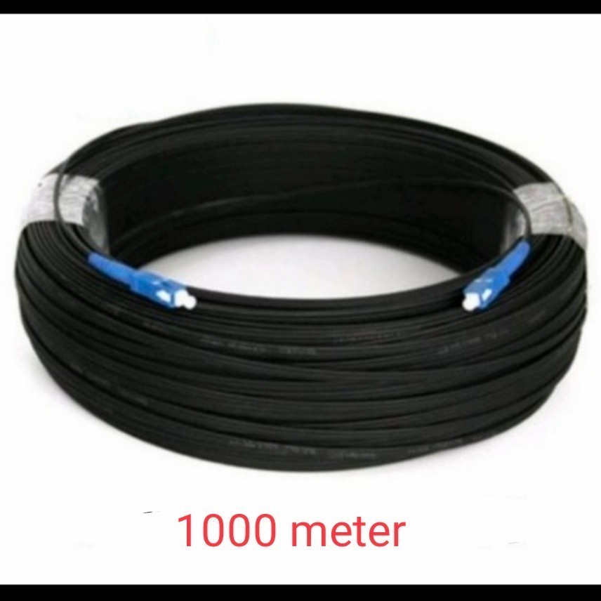 Netline Kabel FO Fiber Optic SC Single Mode 1000 Meter