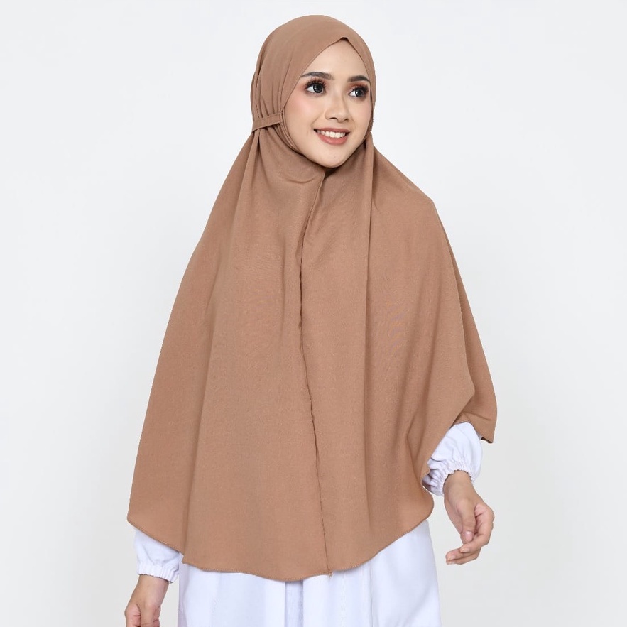 Khimar / Hijab Bergo Woolpeach Jumbo