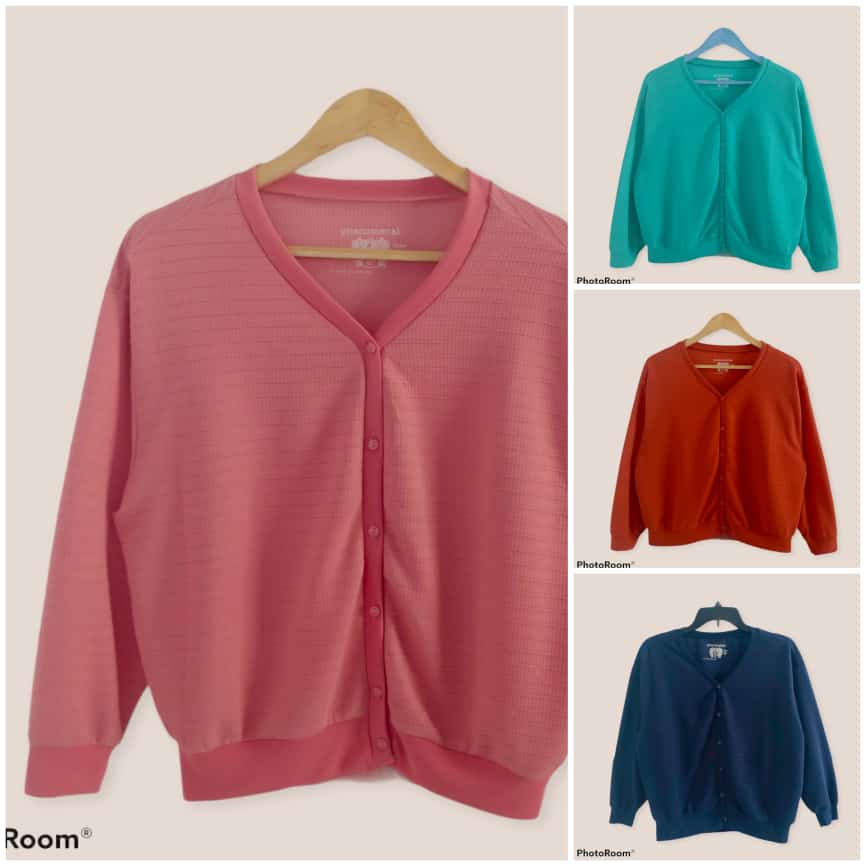 PHENOMENAL CARDIGAN WANITA RAJUT WAFEL