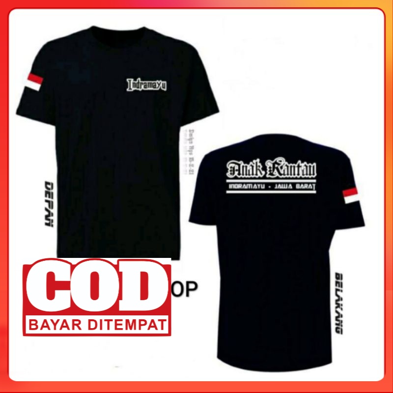 KAOS REGULER // KAOS ANAK RANTAU INDRAMAYU // BISA COD // BISA REQUEST DESAIN // KAOS DISTRO