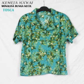 FORTGLASS MONALISA BUNGA KECIL Baju Pantai Wanita Kemeja FORTGLASS MONALISA BUNGA KECIL Baju Pantai Wanita Kemeja