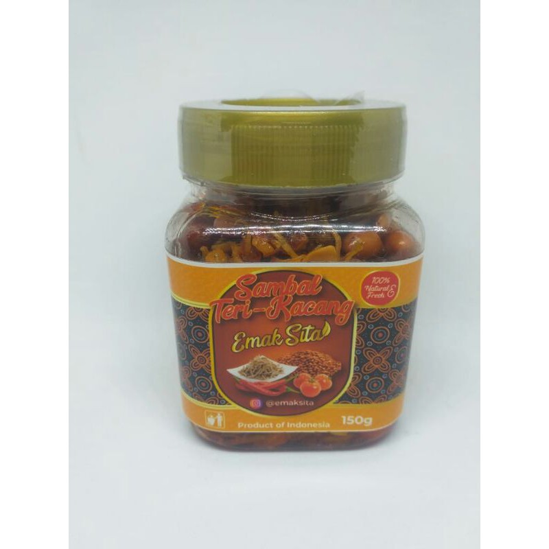 

Emaksita sambal teri kacang 150gram