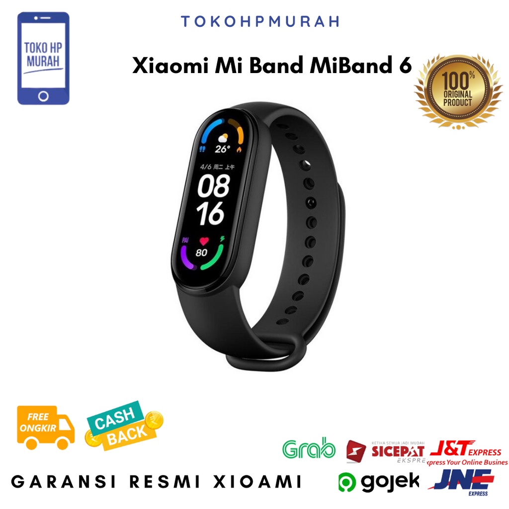 Xiaomi Miband 6 Smart Band Mi Band 6 Amoled Original