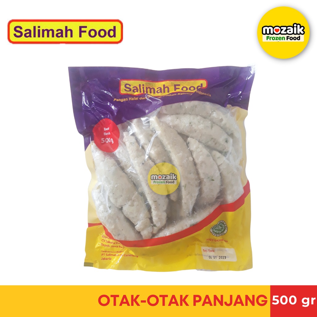 Salimah Otak-otak panjang 500 Gr Frozen Mart Frozen Food Palembang