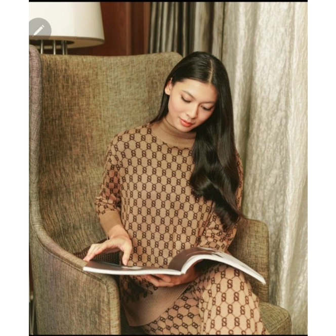 signature comfy benang jarum chocolate L 1 set