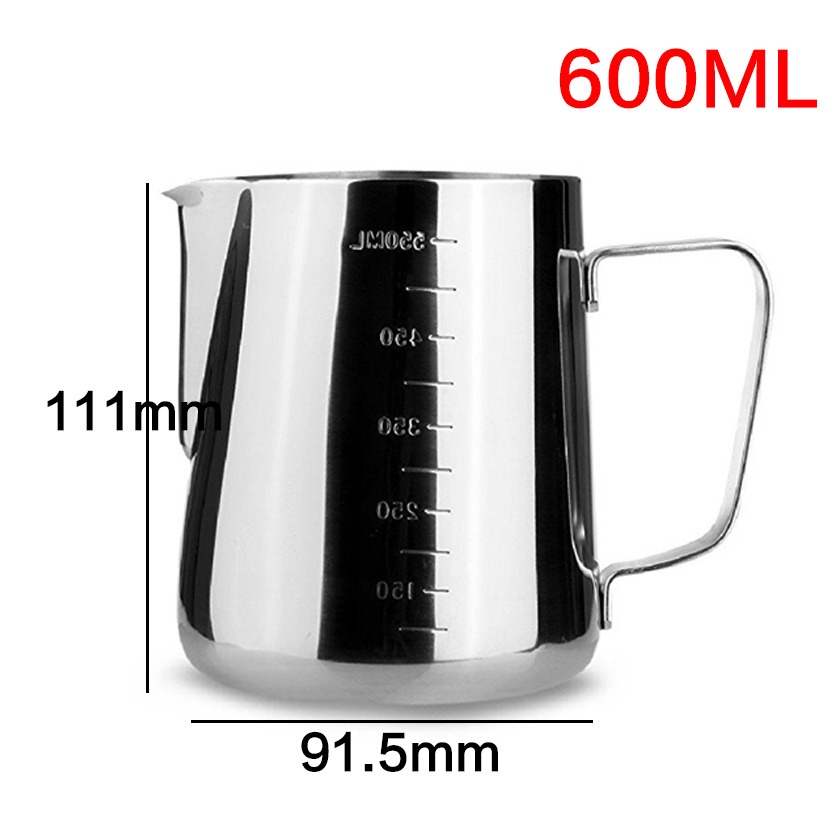 Gelas Pitcher Kopi Espresso Latte Art Stainless Steel 600ml