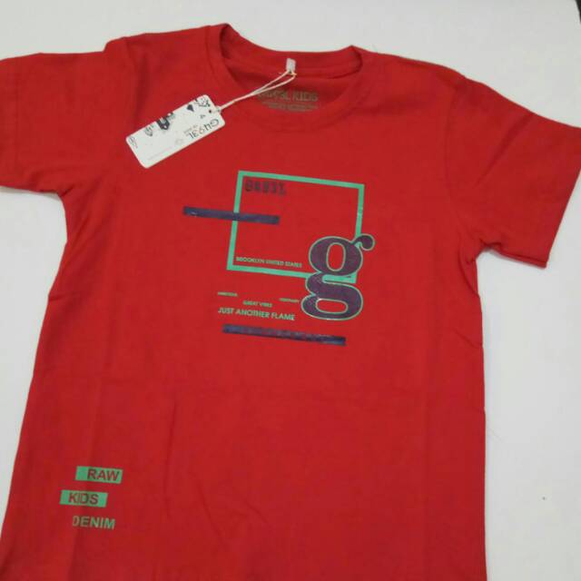 Kaos Gugel Kids Size 456