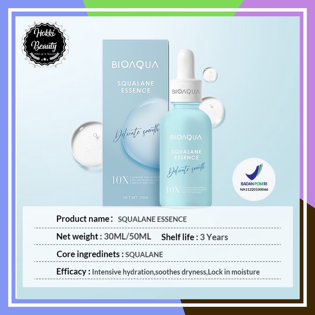 BIOAQUA Feiyue pemutih wajah serum 30ml essence oil face blemish serum centella whitening memutihkan brightening ms glow