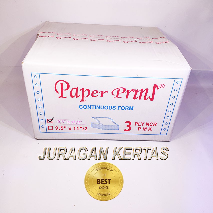 

CONTINUOUS FORM 9.5 X 11/3 3PLY PAPERPRYNS PPOB - BAGI 3