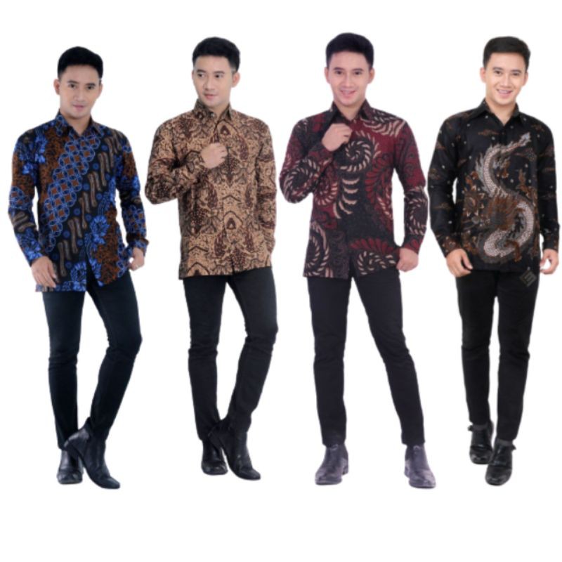 NEW ARRIVAL DISTRO BATIK PRIA BORDIR SOGAN HRB026 BATIKAF NOTOARTO BATIK IPNU-IPPNU HEM PRIA