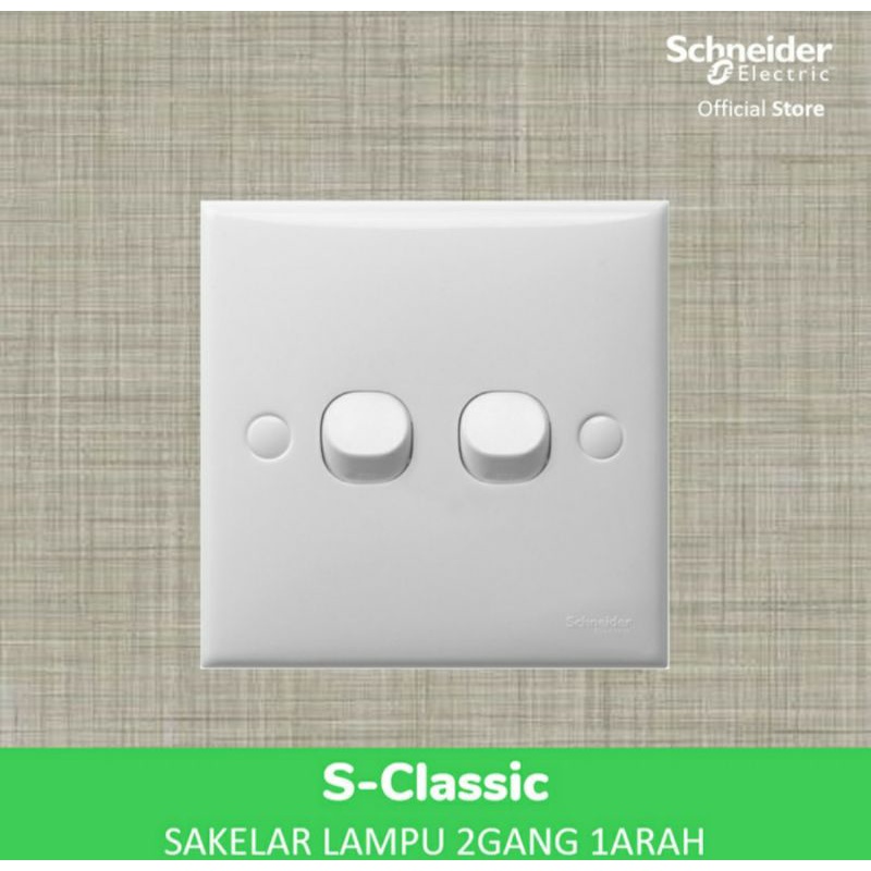 Saklar Seri Clipsal Classic Scheneider
