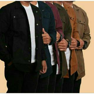 JAKETPARKAPRIA POLOS jaketpria | Shopee Indonesia