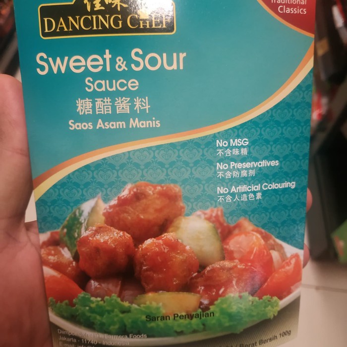 

Dancing Chef Sweet & Sour Sauce Asam Manis Chinese each/100gr