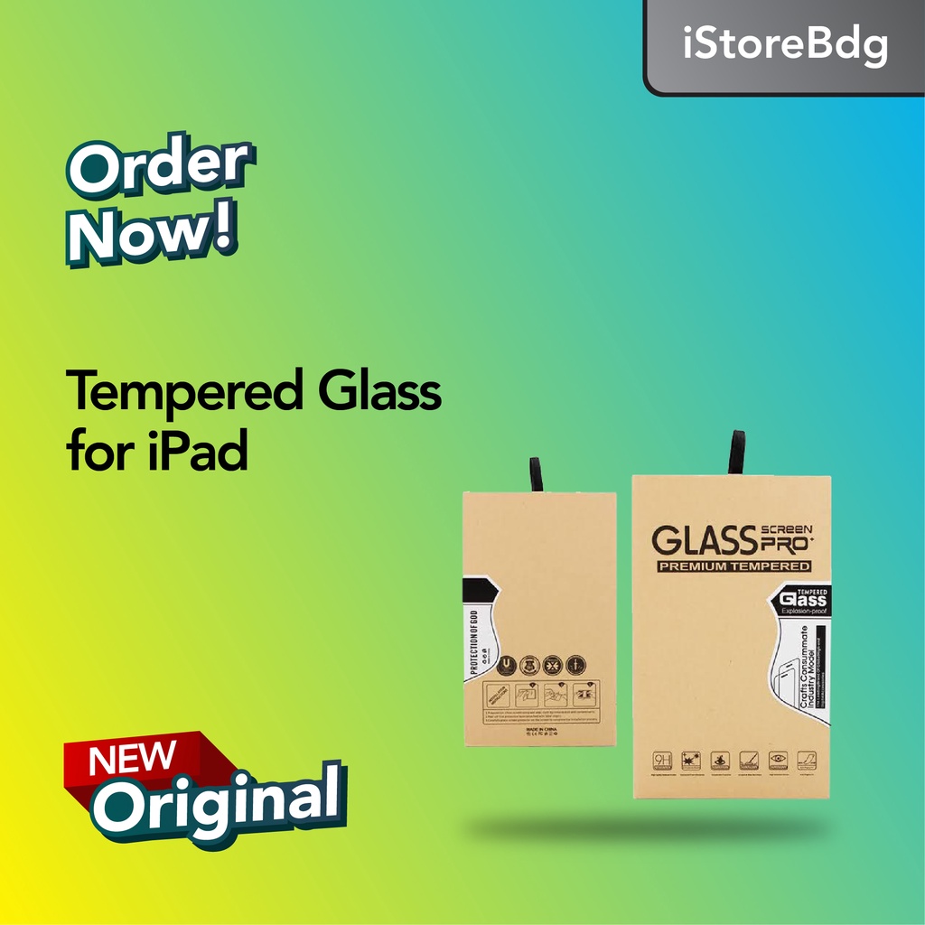 Tempered Glass Screen Protector for iPad Pro 11 &amp; 12.9 inch