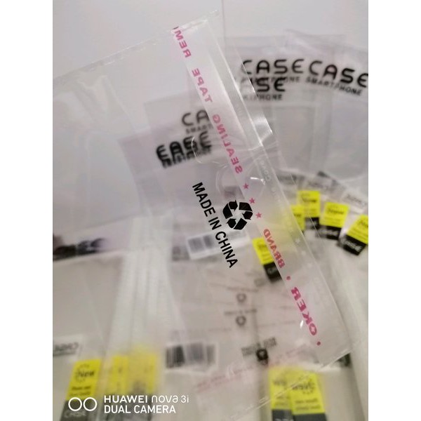 Paket Murah Packing Klip Cover Casing Hp Pembungkus Case HP BENING Packing Polibag