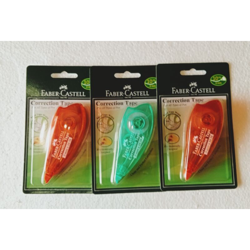 

PENGHAPUS TULISAN PULPEN CORRECTION TAPE FABER-CASTELL