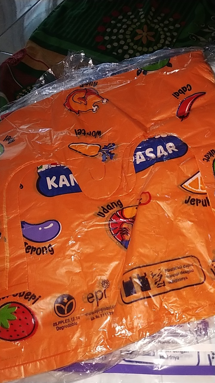 Kantong Plastik Kresek Hd Pasar Ukuran 28