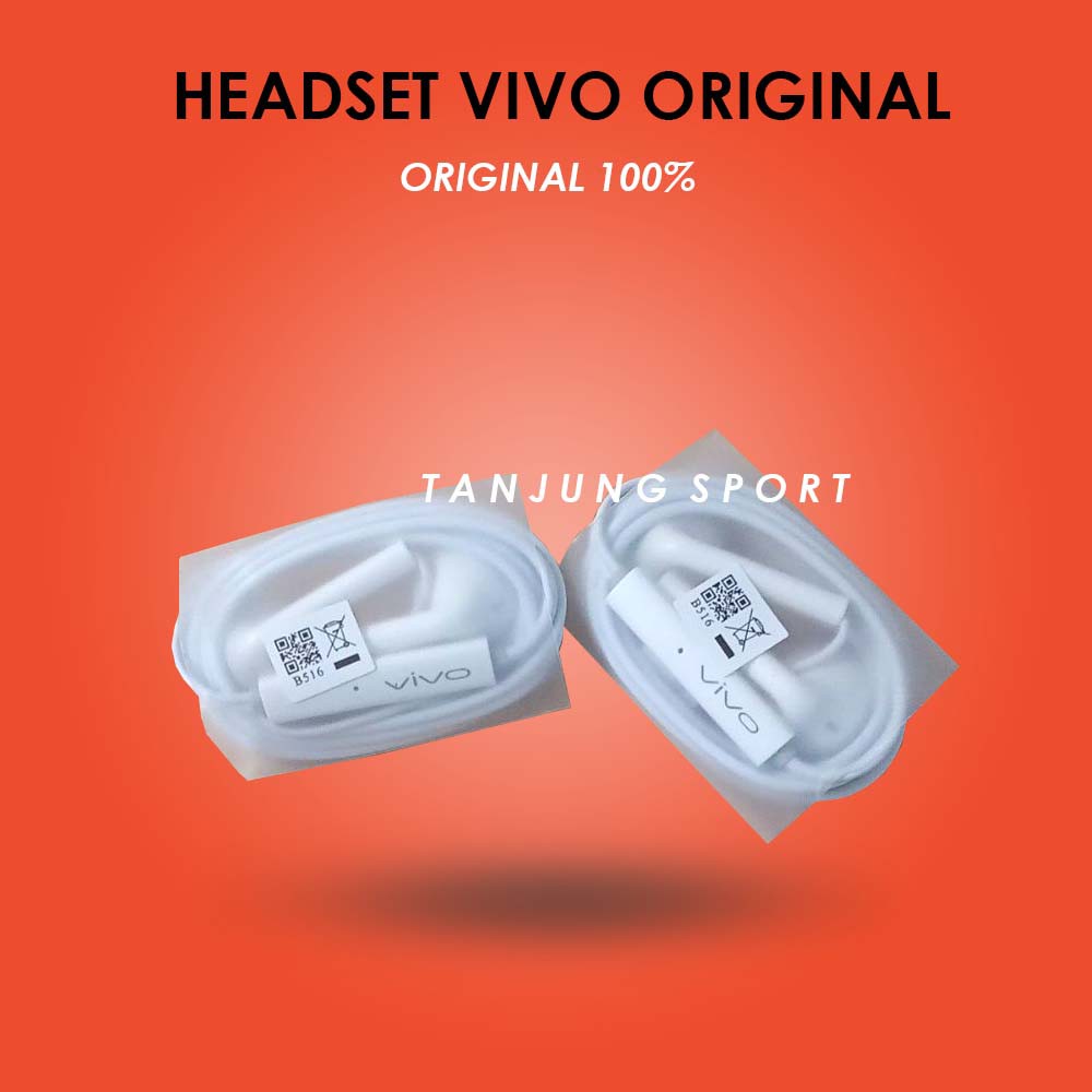 Headset Vivo Original 100% Copotan