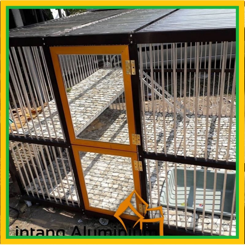 Kandang Kucing Aluminium// Minimalis 1 Kamar murah