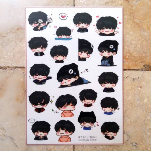 

BTS Suga Guu's Daily Sticker by zachinine on Twt