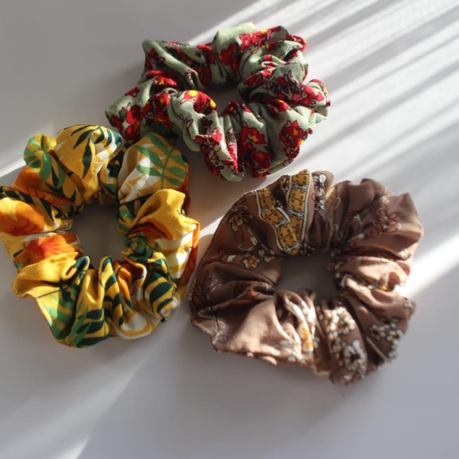 Scrunchie Ikat Cepol Rambut Lucu Rambut z4h_ra Fashion