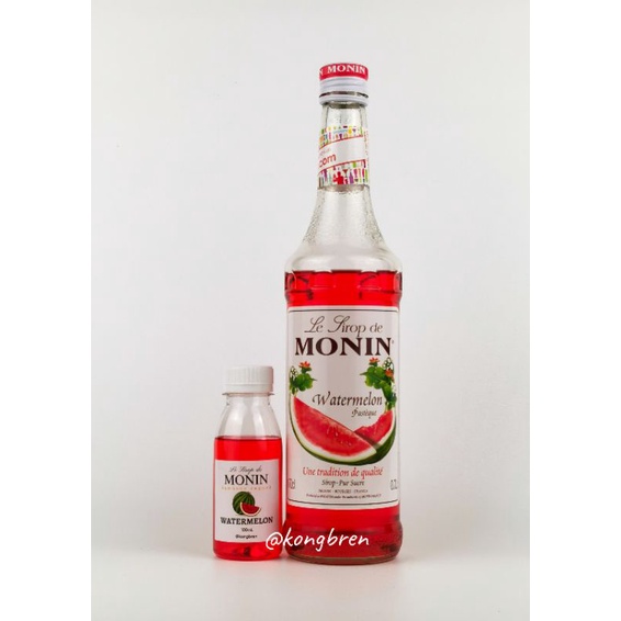 Sirup Monin Watermelon Repack 100ml - Monin Syrup Watermelon 100 ml