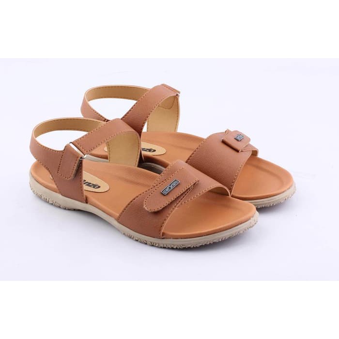 Sepatu Sandal Wanita Sendal Flat Cibaduyut Catenzo AQ064