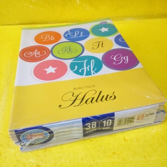 

Buku Tulis Halus / Garis 3 / Sidu sinar dunia