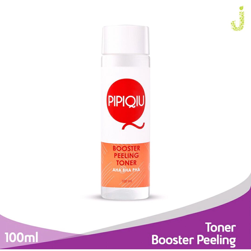 [BPOM] Pipiqiu Booster Peeling Toner AHA BHA PHA 100ml (PPT) untuk Mengangkat Sel-Sel Kulit Mati Membersihkan Komedo