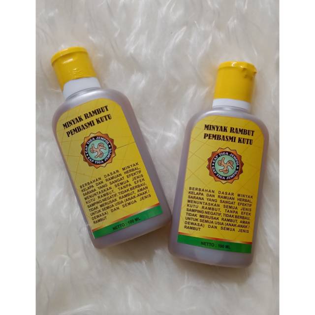 Obat kutu rambut cap tiga jempol