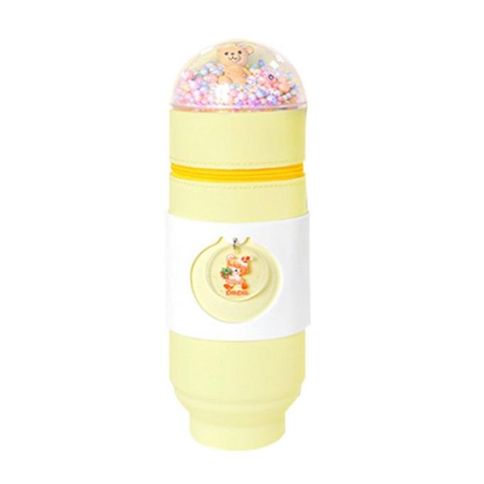 

ONE CREATIVE TELESCOPIC PENCIL CASE STUDENT STATIONERY STAND UP PENCIL DFDS524545