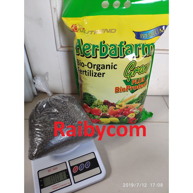 1KG Repack Pupuk Organik Herbafarm Granul Sidomuncul Bio Fertilizer