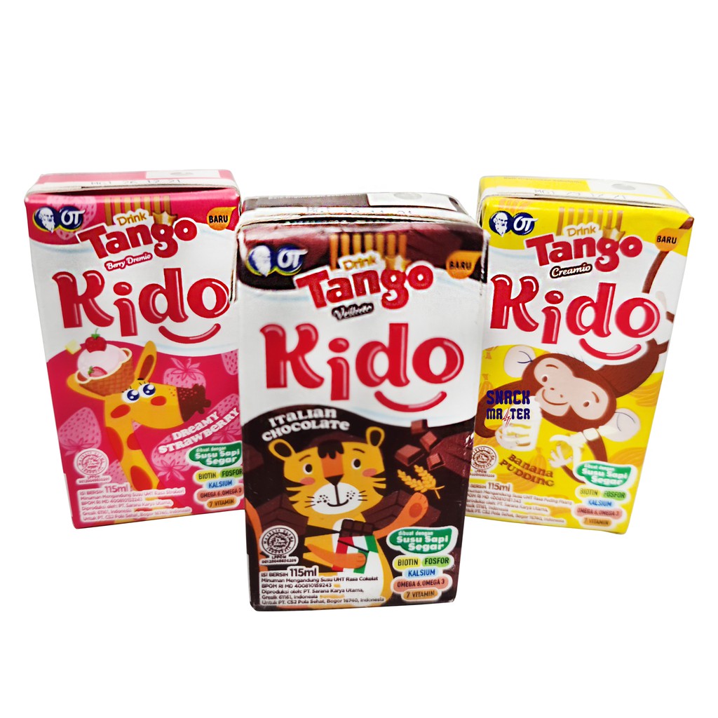 

Tango KIDO Susu UHT - Netto 115 mL