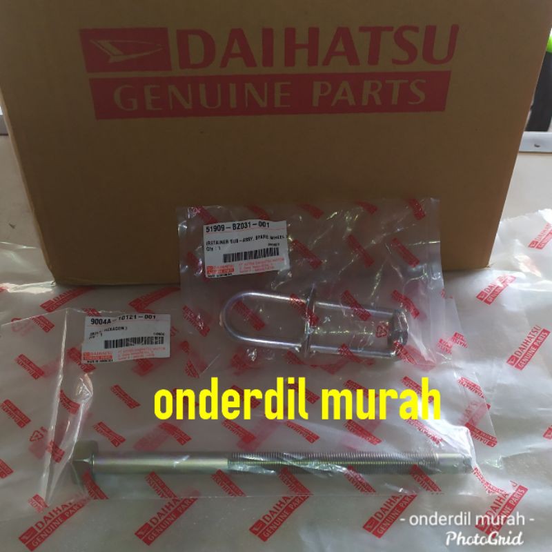 Baut gantungan ban serep calya-sigra ORIGINAL
