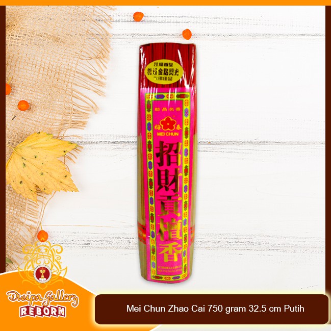 Dupa/ Hio Wangi Harum Mei Chun Zhao Cai Yun Xiang 32,5 cm 750 gram Putih