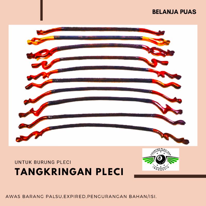 TANGKRINGAN PLECI KECIL BUAT BURUNG PLECI NYAMAN DAN PAS BUAT PLECI TERBUAT DARI KAYU ASEM BALI TANG