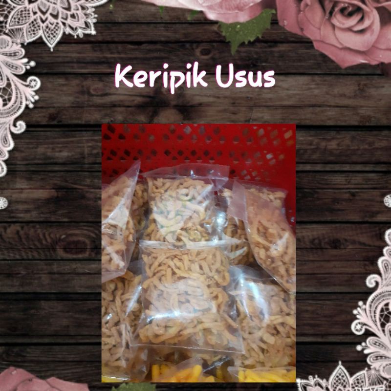 

jajanan hari raya snack repack keripik usus 150 gr