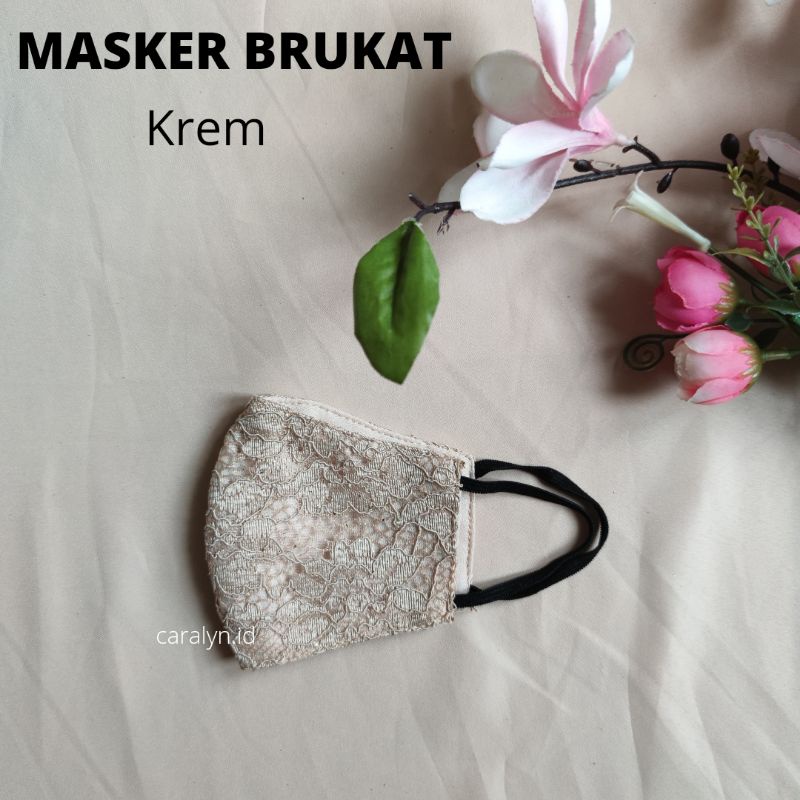 MASKER ANAK BRUKAT EARLOOP NON HIJAB MEWAH