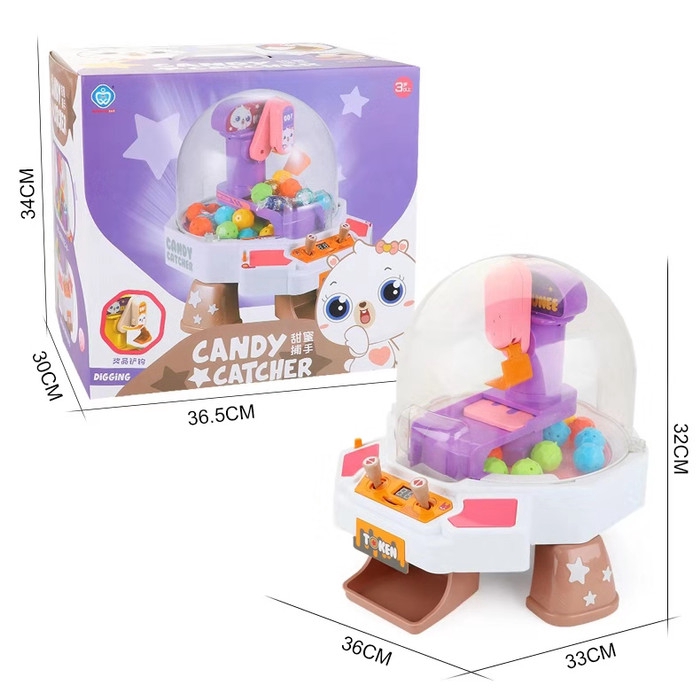 Mainan Family Game Candy Hunter Catcher Mesin Pengeruk Permen