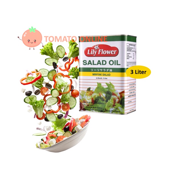 

Lily Flower Flowers / Minyak Salad Oil / 3 Liter ltr L / 3Liter 3ltr 3L