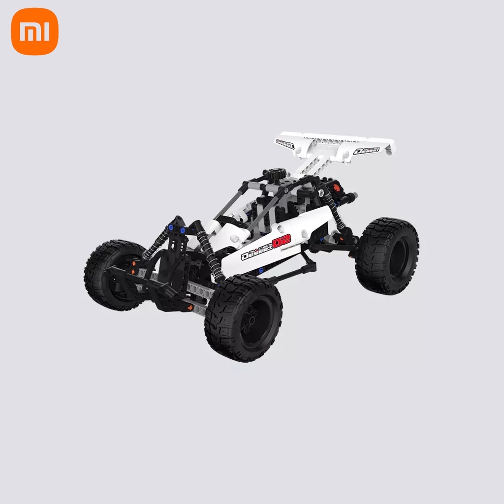 Xiaomi Mainan Edukasi Anak model Rakitan Balok Bangunan Proyek desert racing onebot mixer excavator