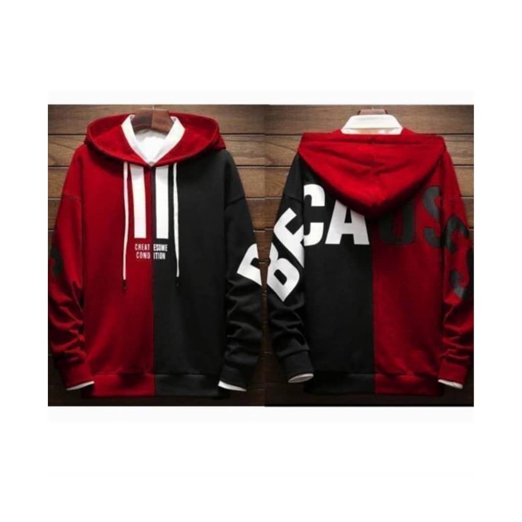 BECAUSES HOODIE || HOODIE KEREN || HOODIE UNISEX || HOODIE KEREN