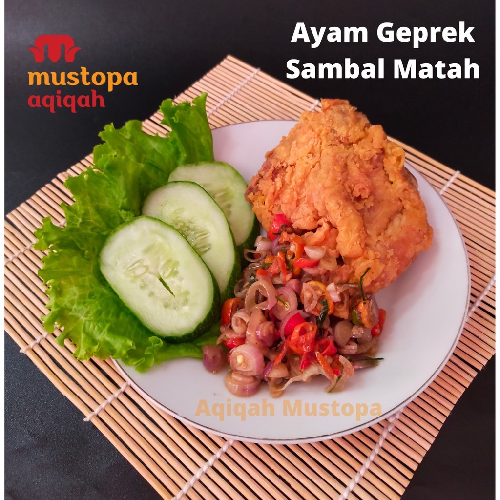 

Ayam Geprek Sambal Matah - Isi 2 potong