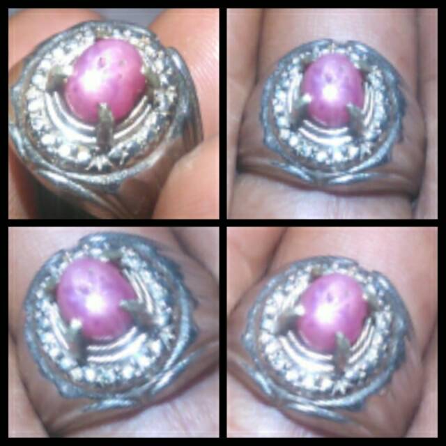 DISKON NATURAL STAR RUBY BURMA MYANMAR NO HEAT 100% ASLI ALAM UNIK KARAKTERISTIK