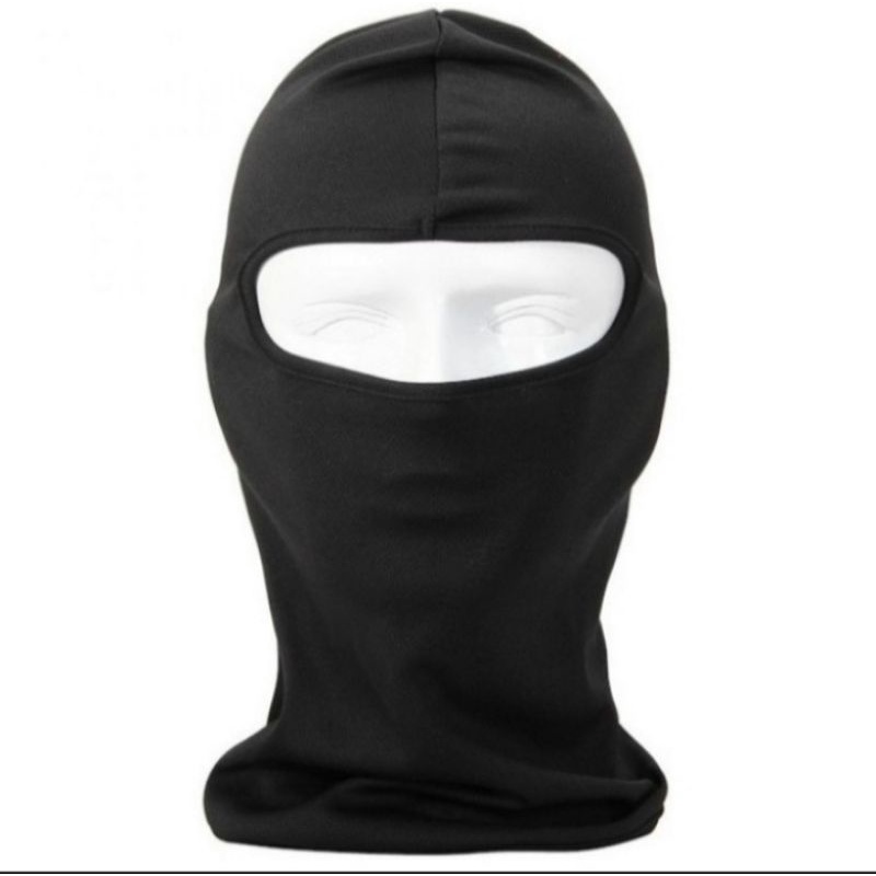 Masker full face model ninja premium quality - Charmoto